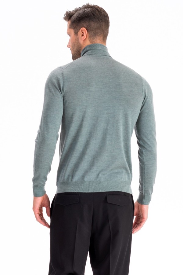 Dolcevita uomo in 100% Merinos Extrafine