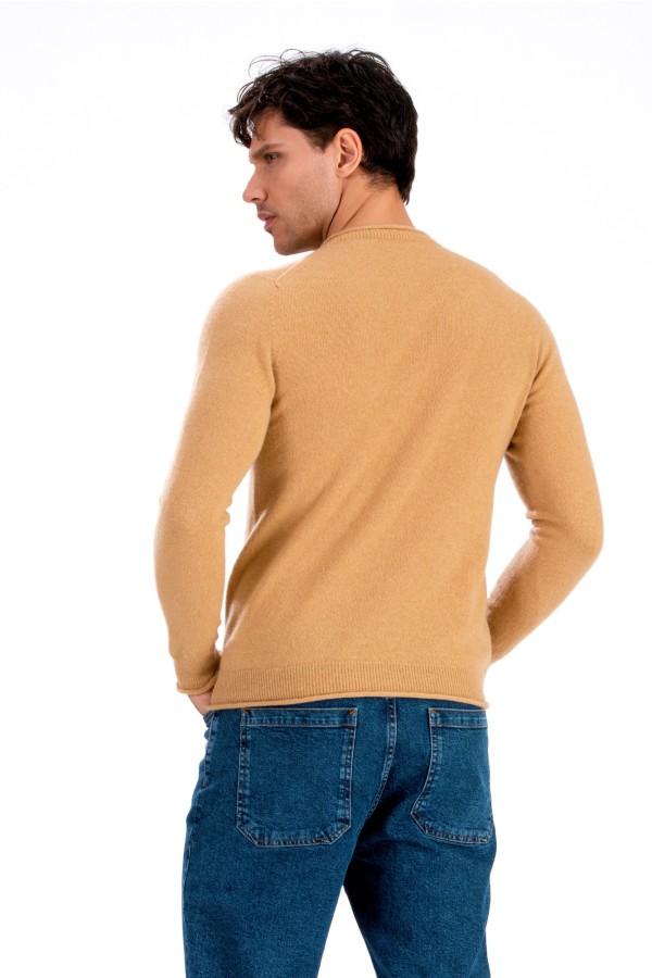 Girocollo uomo in 100% Cashmere