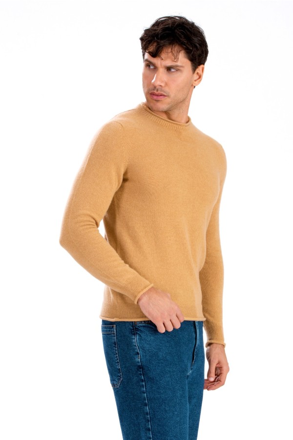 Girocollo uomo in 100% Cashmere