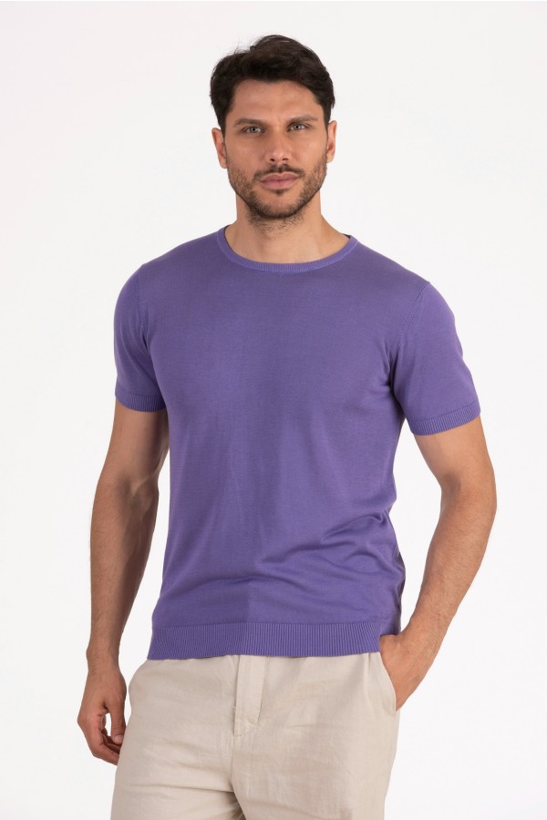 T-shirt uomo in 100% Seta