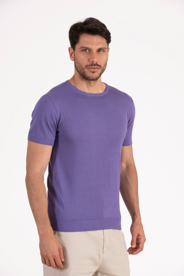 T-shirt uomo in 100% Seta