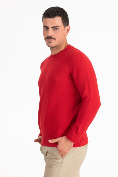 Girocollo uomo in 100% Cashmere 4 fili 