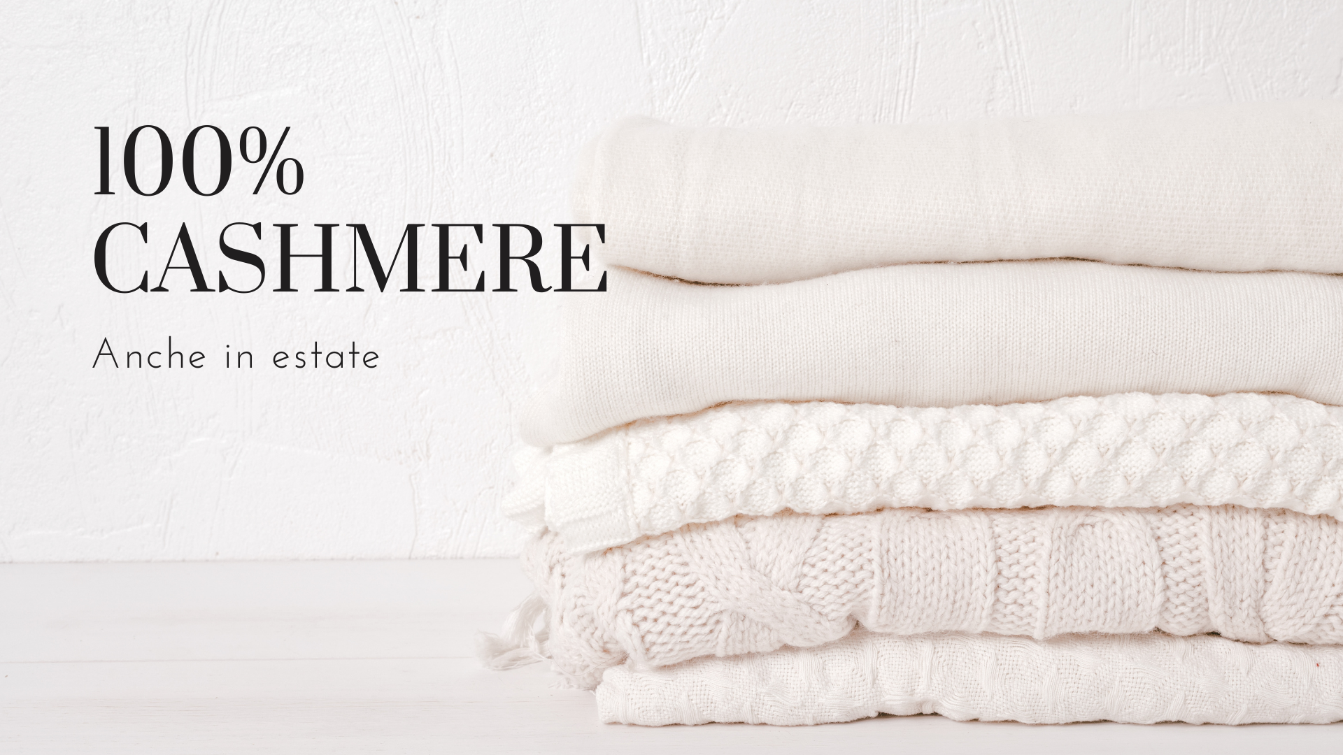 Il cashmere in estate si può indossare?  Certo che sì!