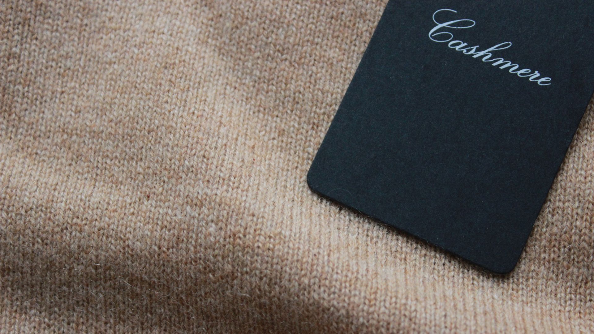 etichetta cashmere